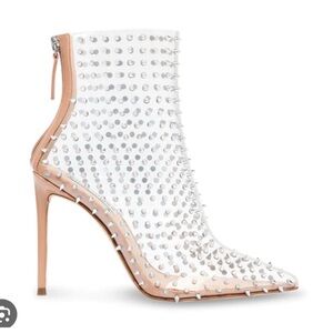 Steve Madden Via S Clear Pump Booies